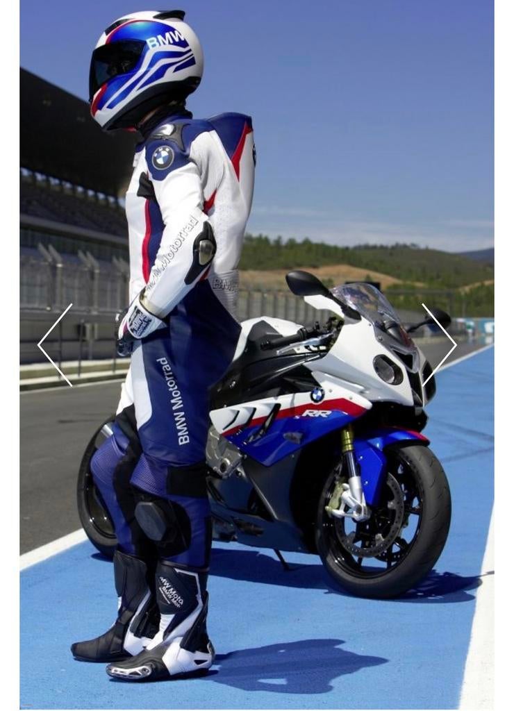 Te koop BMW race overal motorpak Double r 106, Motoren, Kleding | Motorkleding, Ophalen, Tweedehands, Combipak