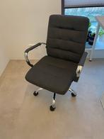 Bureaustoel Leenbakker - Comfortabel en verstelbaar - Grijs, Ophalen, Zo goed als nieuw, Grijs, Bureaustoel