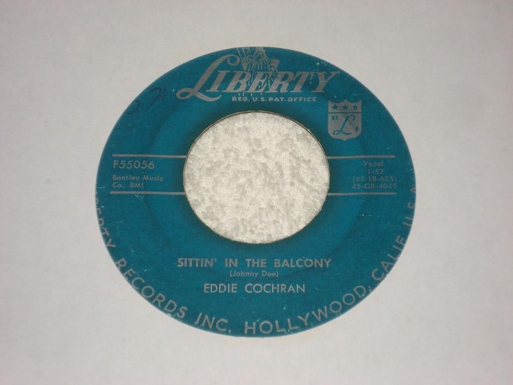 Eddie Cochran    Sittin in The Balcony   Usa   Orgineel, Cd's en Dvd's, Vinyl Singles, Ophalen of Verzenden, Zo goed als nieuw