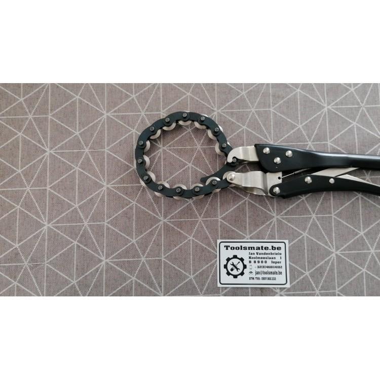 Buizen snijder met ketting Uitlaat snijder 19 tot 85 mm diam, Auto diversen, Autogereedschap, Ophalen of Verzenden, Nieuw