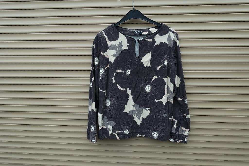 Mooie Zilch top, Maat 38/40 (M), Ophalen of Verzenden, Zo goed als nieuw, Lange mouw