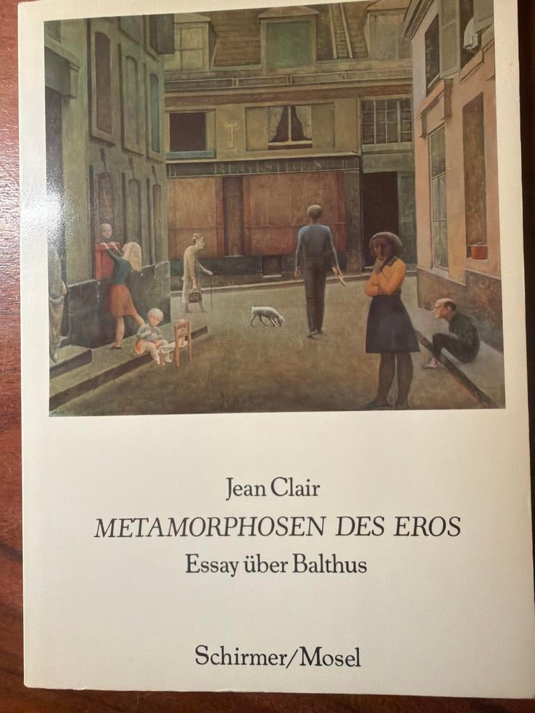 Metamorphosen des Eros - Essay über Balthus door Jean Clair, Ophalen of Verzenden, Gelezen, Fotografie algemeen
