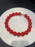 bonnie ketting rood nieuw kralen, Verzenden, Nieuw, Rood, Overige materialen