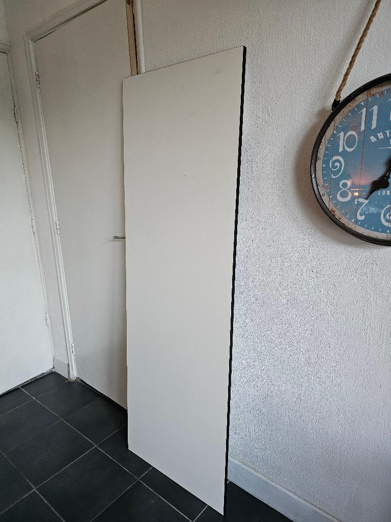 Wit hoogglans plaat 180x60 cm spaanplaat, Ophalen, Gebruikt, Overige materialen, Minder dan 20 mm