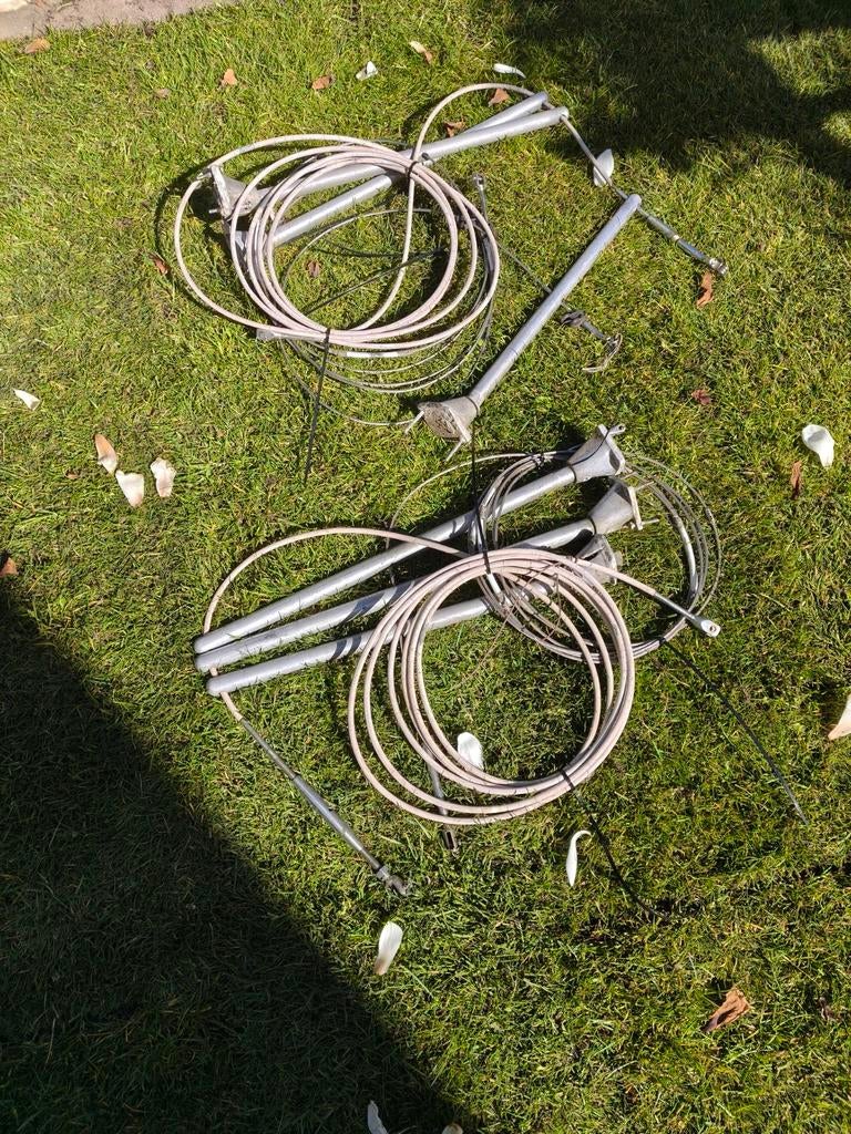 Railing scepters en draad met spanners, Watersport en Boten, Ophalen