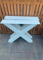 Set witte X-vorm tafelpoten, Tafelpoot, Gebruikt, 50 tot 100 cm, Rond