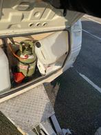 Festival caravan, Ophalen, Gebruikt