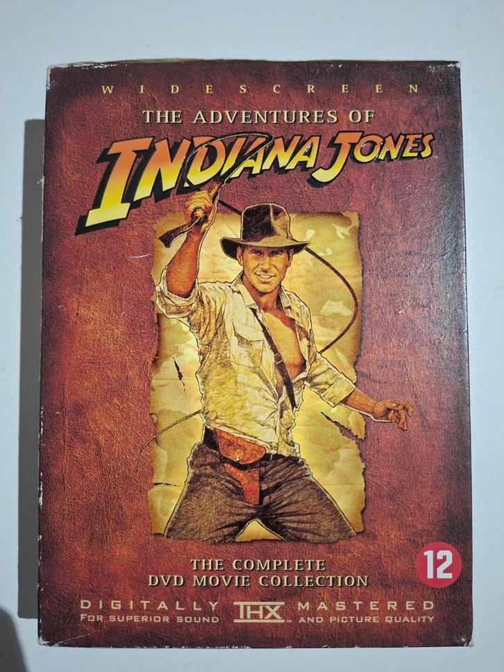 Indiana Jones Complete DVD Movie Collection (4-disc), Cd's en Dvd's, Dvd's | Thrillers en Misdaad, Gebruikt, Actiethriller, Boxset