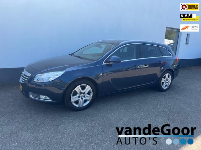 Opel Insignia Sports Tourer 1.4 Turbo EcoFLEX Edition, '12,, Euro 5, Stof, Gebruikt, Zwart