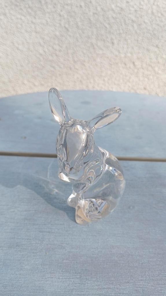 Prachtig beeldje van een konijn Lenox 1993 crystal, Antiek en Kunst, Kunst | Beelden en Houtsnijwerken, Ophalen of Verzenden