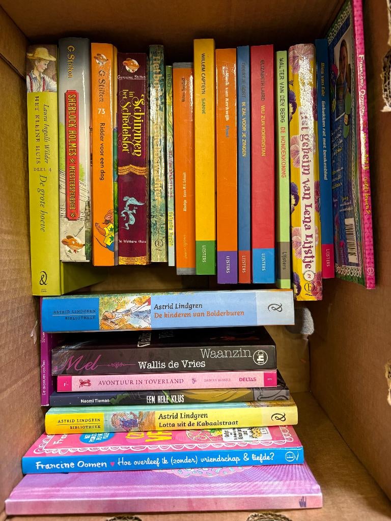 Doos vol kinderboeken incl. Lijsters, Boeken, Ophalen of Verzenden, Gelezen, Fictie