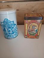 Vintage Douwe Egberts koffiebus en Bolletje beschuitbus, Ophalen of Verzenden, Gebruikt, Beschuit, Douwe Egberts
