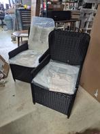 tuinstoelen verstelbaar nieuw 2 x, Ophalen, Nieuw