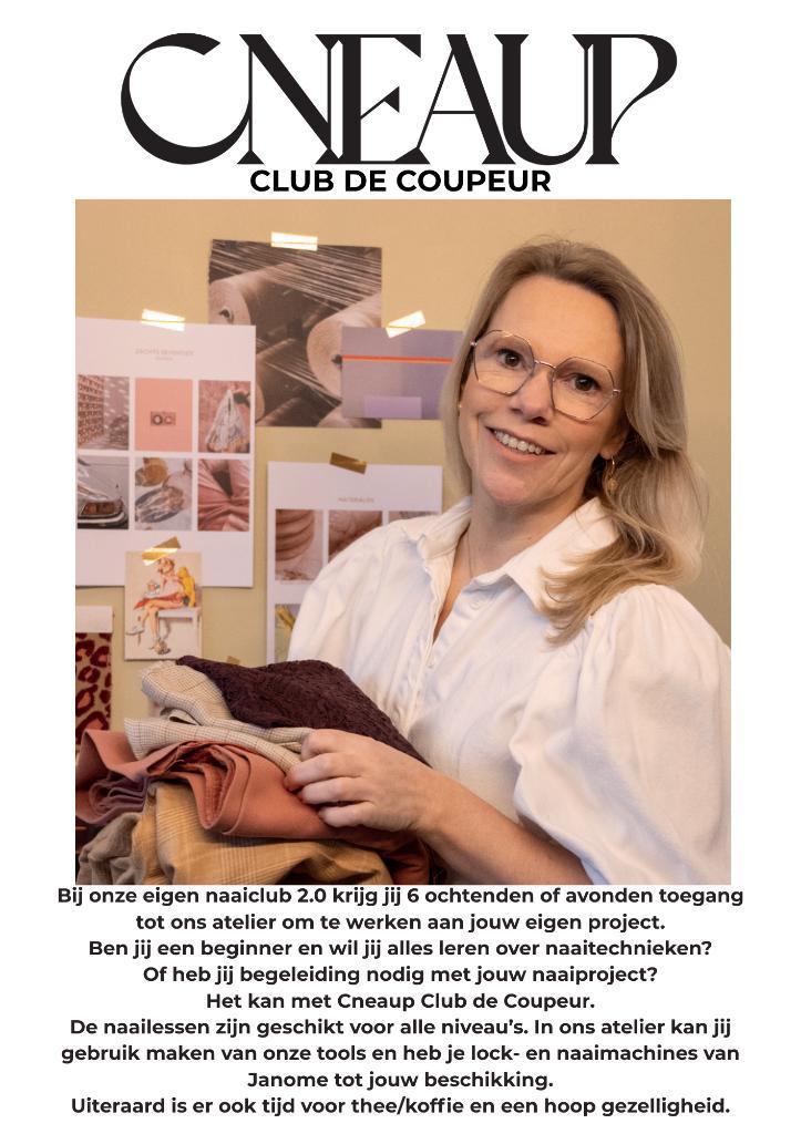 Naailessen in Tilburg, Hobby en Vrije tijd, Naaien en Fournituren, Nieuw, Overige typen, Ophalen