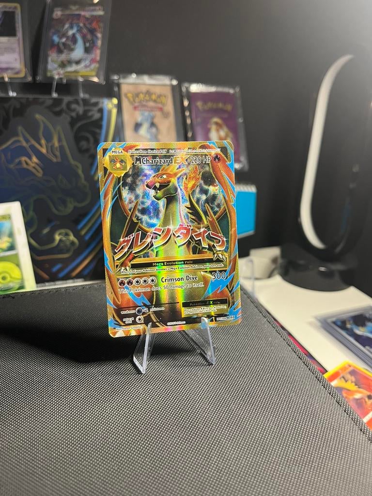 Charizard EX Full Art Evolutions, Ophalen of Verzenden, Zo goed als nieuw, Losse kaart