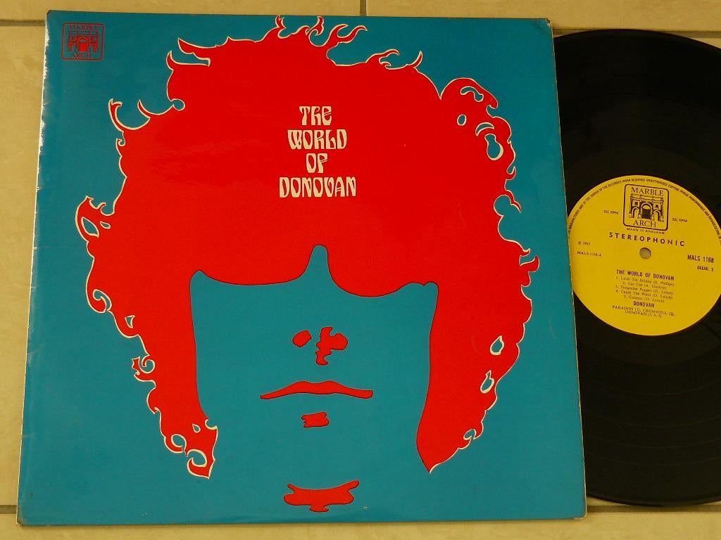 LP Donovan - The world of Donovan , MALS 1168, Verzenden, Gebruikt, 12 inch