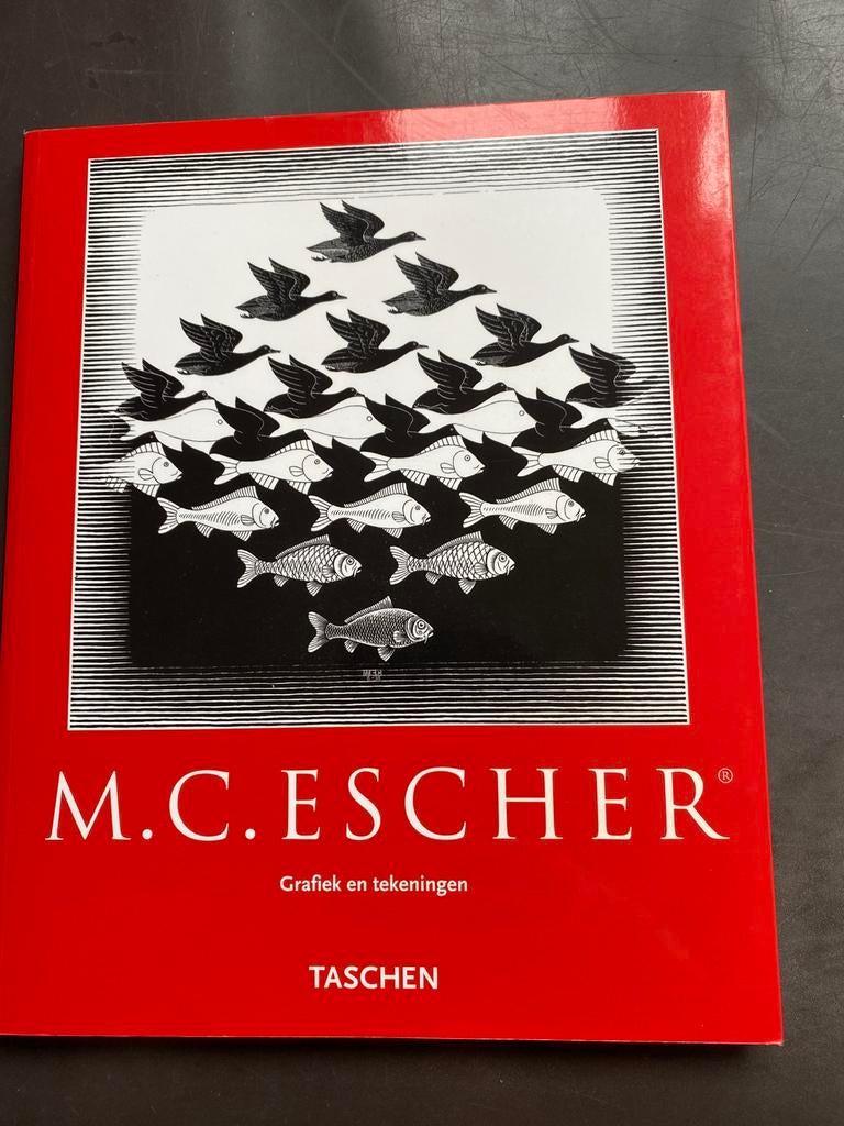 Boek M.C.Escher grafiek dn tekeningen, Boeken, Ophalen of Verzenden, Zo goed als nieuw, Overige onderwerpen