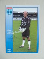 Spelerskaart. Johan.v.d.Werff. Fc Zwolle.  2002/2003, Ophalen of Verzenden, Zo goed als nieuw, Overige binnenlandse clubs, Spelerskaart