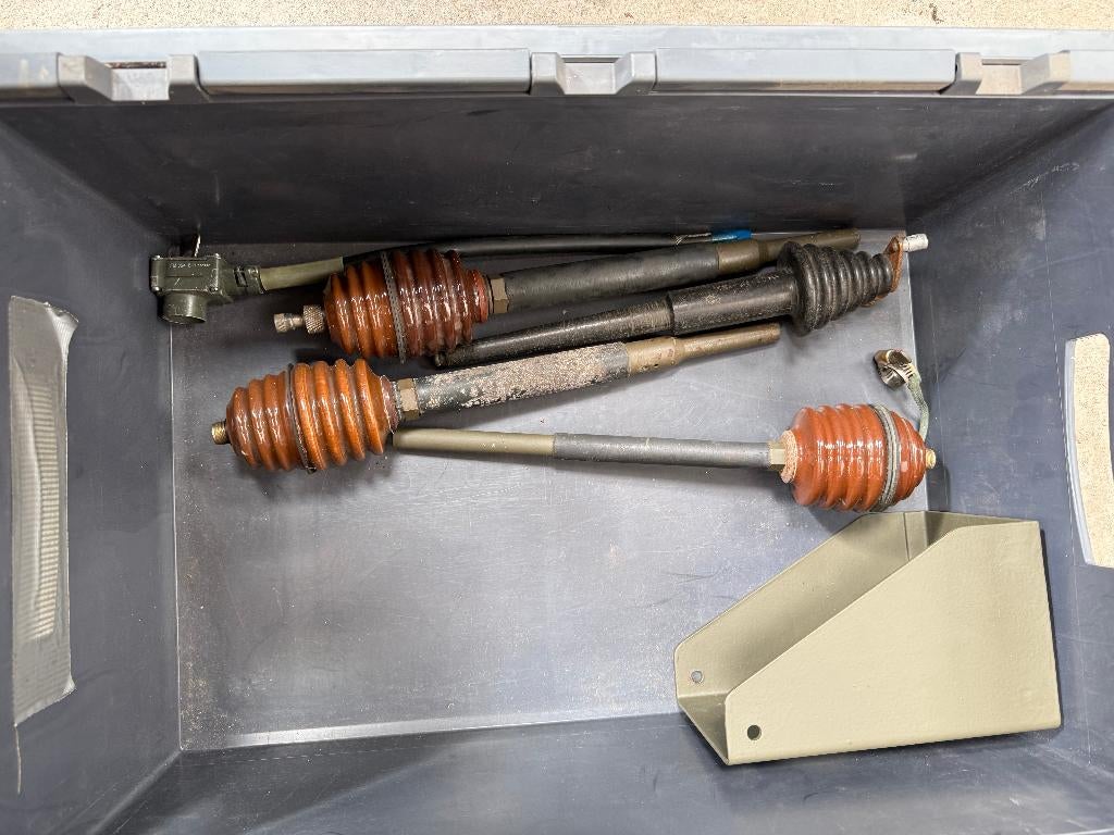 Antenne Voeten voor MP-50 en losse MP-50, Verzamelen, Ophalen of Verzenden, Landmacht, Nederland, Overige typen