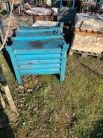 Robuuste stalen gereedschapskist - Blauw, Ophalen, Gebruikt