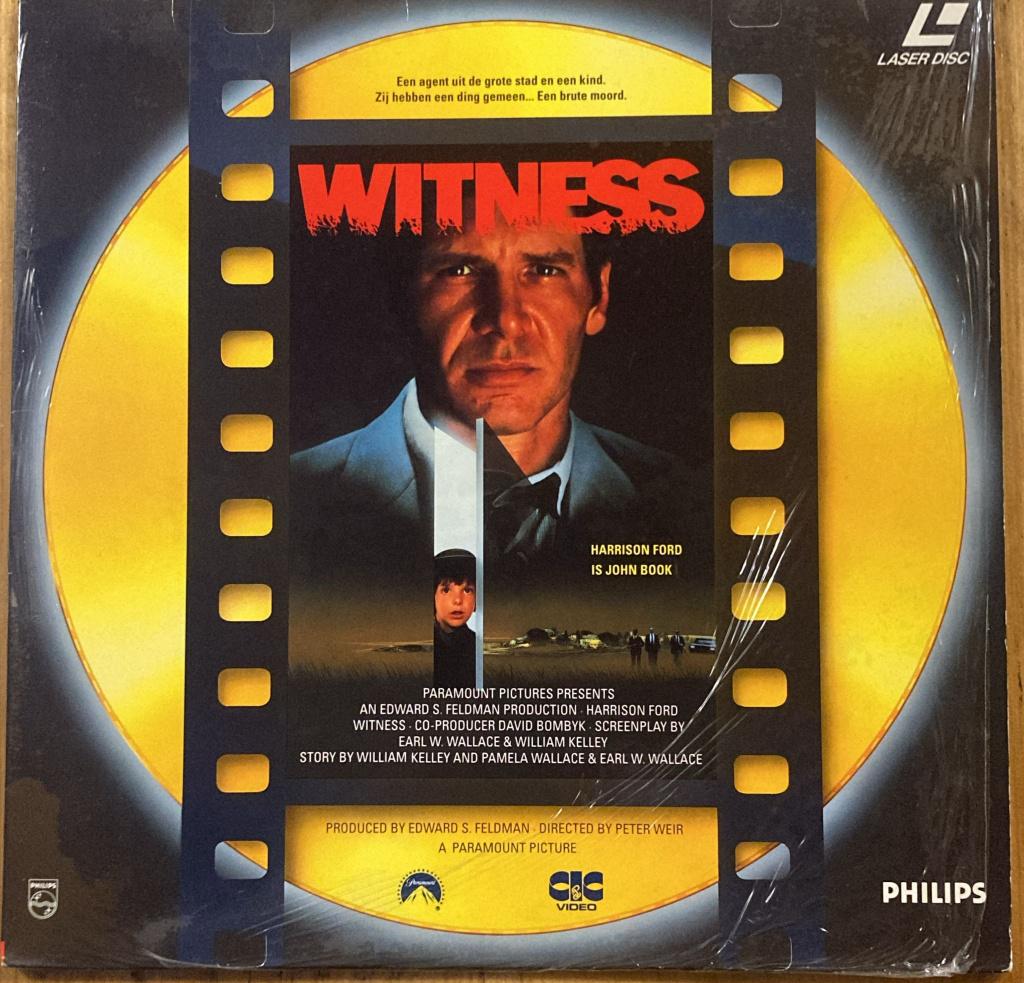 Laserdisc Witness met Harrison (PAL), Verzenden, Nieuw, Film, Overige typen