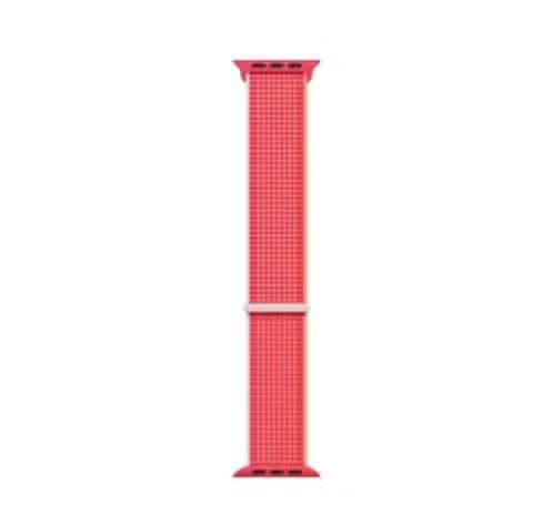 NIEUW! Apple Watch horloge bandje rood klittenband €23,99, Ophalen of Verzenden, Nieuw, Rood, IOS