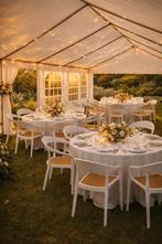 Te huur stoelen voor bruiloft of evenementen, Ophalen, Zo goed als nieuw, Geboorte of Huwelijk