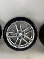 Volkswagen Golf Caddy Audi A3 velgen 18" 5x112 winterset 8mm, Niet ingevuld, 18 inch, Gebruikt, Banden en Velgen
