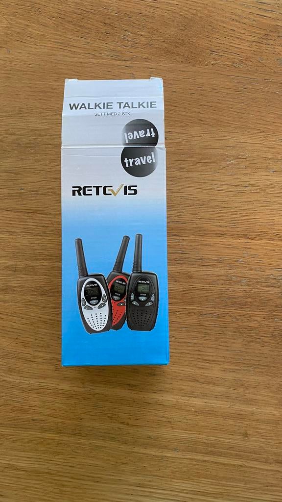 Walkie Talkie Set - Nieuw of Gebruikt, Minder dan 2 km, Met broekklem, Ophalen of Verzenden, Zo goed als nieuw