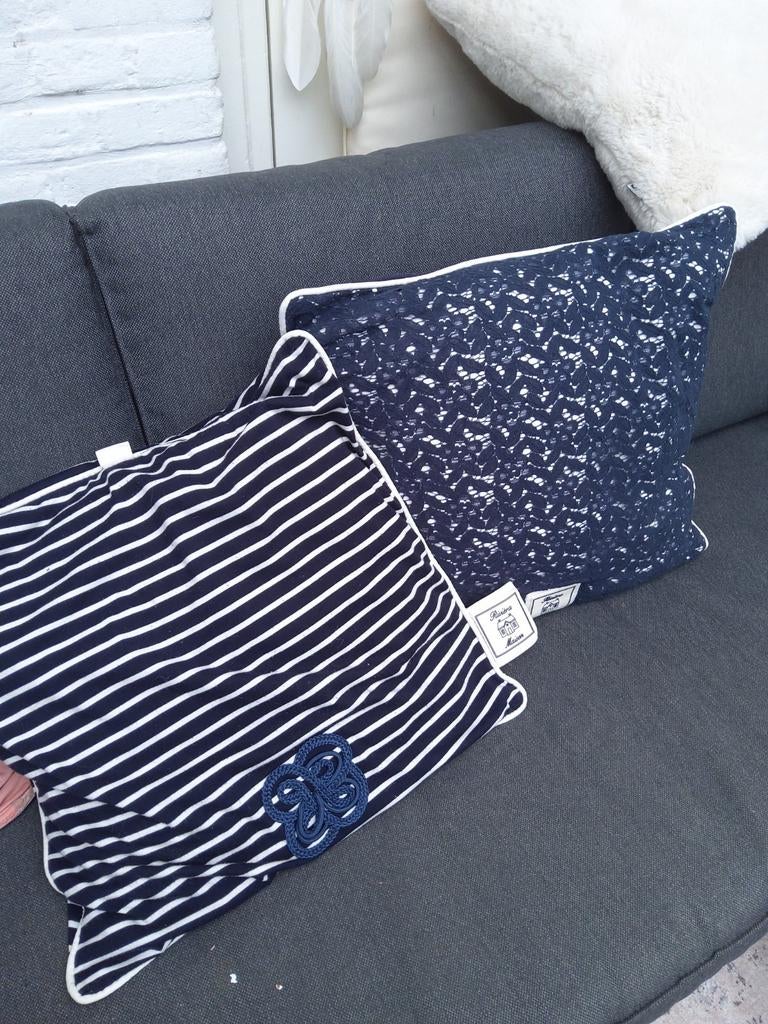 Riviera maison  kussens, Ophalen of Verzenden, Vierkant