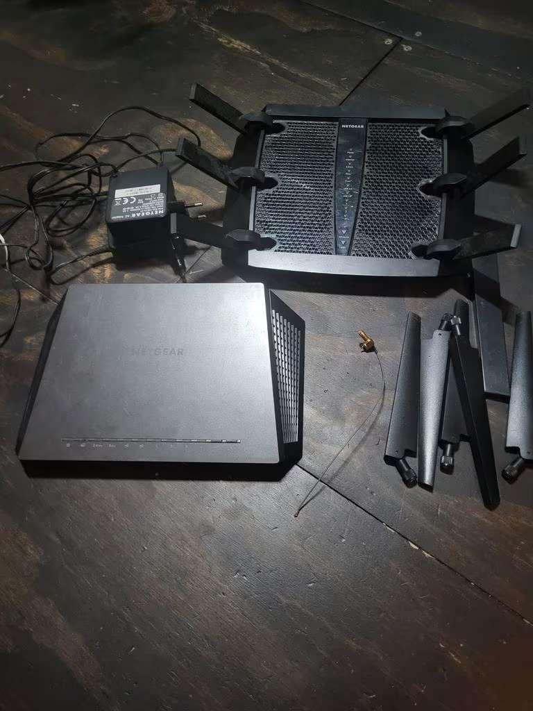 2X Snelle nighthawk wifi router (R8000 & R7000 samen), Ophalen of Verzenden, Gebruikt, Netgear