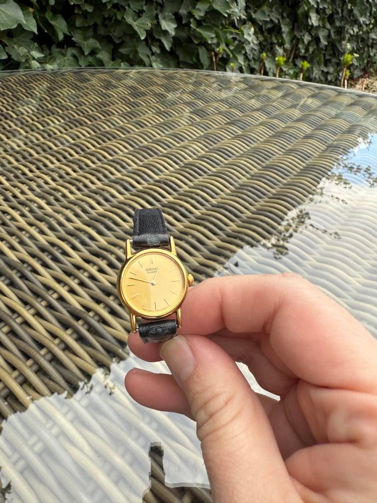Seiko horloge | goudkleurig |, Sieraden, Tassen en Uiterlijk, Horloges | Dames, Ophalen, Polshorloge, Overige materialen, Seiko