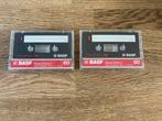 2x BASF Ferro Extra I 60 Cassettebandjes - Nieuw in verpakki, 2 t/m 25 bandjes, Overige genres, Ophalen of Verzenden, Origineel