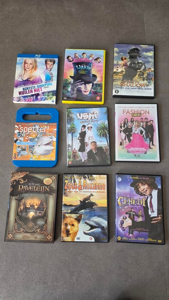 Diverse kinder DVD's - Verschillende titels, Ophalen