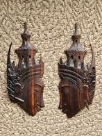 Balinese maskers Rama en Sita, Ophalen of Verzenden