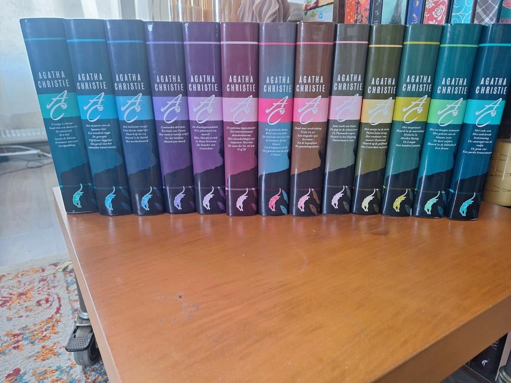 Agatha Christie vijfling deel 1 t/m 13, Ophalen, Zo goed als nieuw