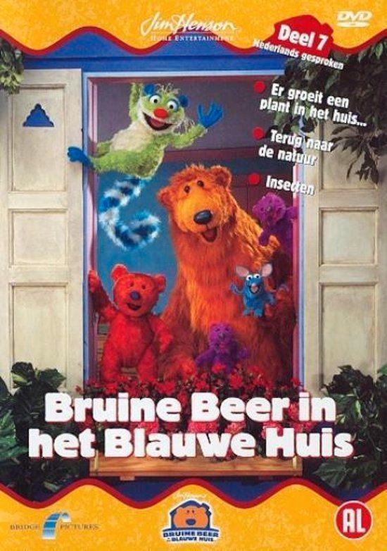 DVD Bruine Beer In Het Blauwe Huis - Deel 7, Cd's en Dvd's, Dvd's | Kinderen en Jeugd, Zo goed als nieuw, Tv fictie, Avontuur