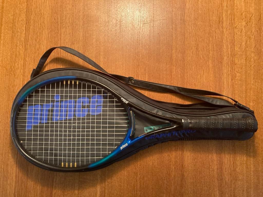 Prince Precision Graphite Pro 600 Tennisracket met hoes, Ophalen, Gebruikt, Racket, Prince