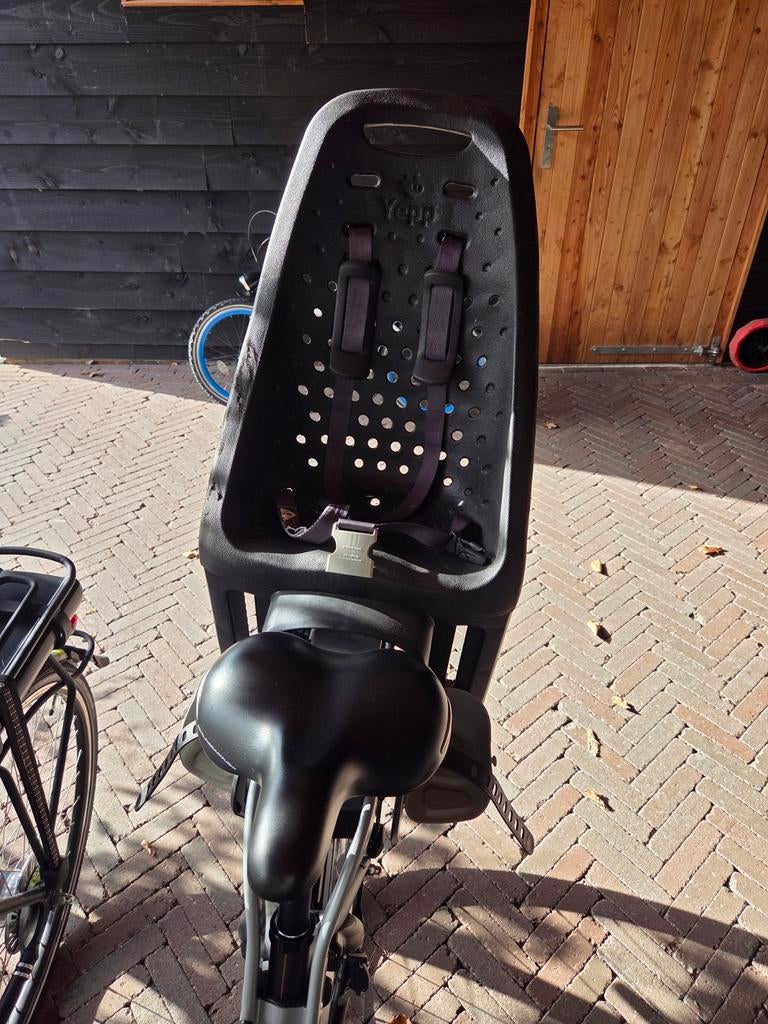 Yepp achterop zitje, Fietsen en Brommers, Fietsaccessoires | Fietsstoeltjes, Ophalen, Gebruikt