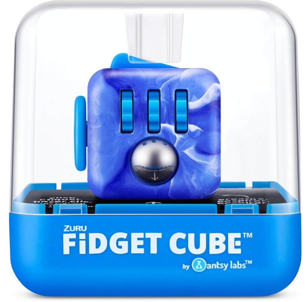 Fidget Cube friemelkubus blauw (NIEUW) !!!, Ophalen of Verzenden, Nieuw