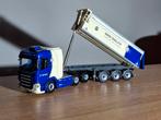 WSI Van Dalen Scania Kieptrailer, Hobby en Vrije tijd, Modelauto's | 1:50, Ophalen of Verzenden, Zo goed als nieuw, Bus of Vrachtwagen