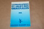 Litho's en originele gravures, 1981., Boeken, Ophalen of Verzenden, Gelezen