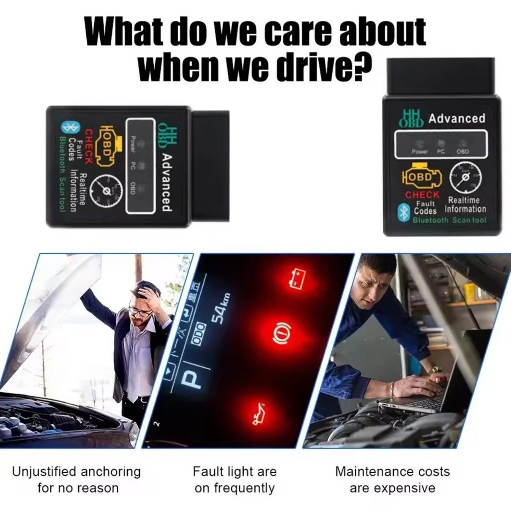 Elm327 OBD2 auto scanner draadloos bluetooth diagnose nieuw, Auto diversen, Handleidingen en Instructieboekjes, Ophalen of Verzenden