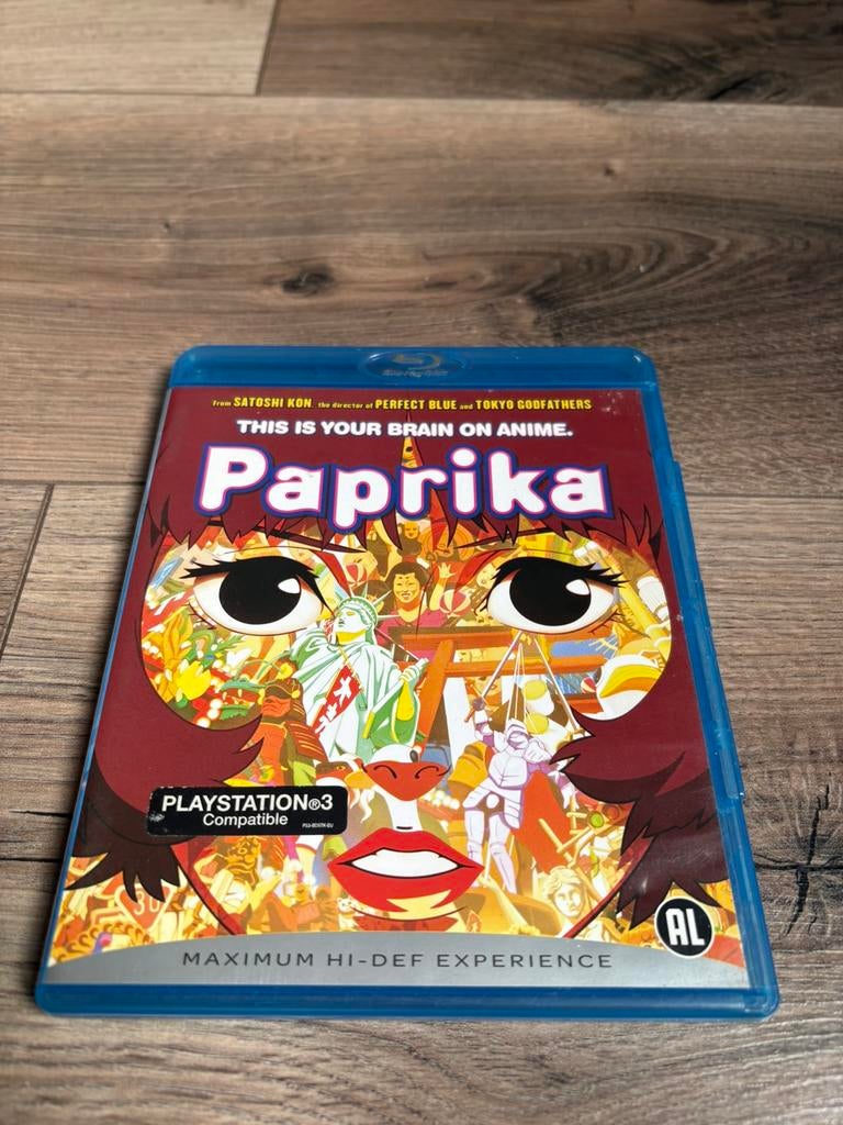 Paprika blu ray nederlandse uitgave, Ophalen of Verzenden, Zo goed als nieuw, Actie