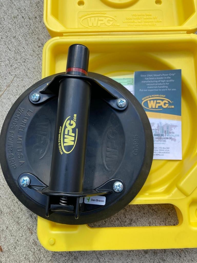 Woods Powr-Grip Glasheffer met koffer, Ophalen of Verzenden, Zo goed als nieuw