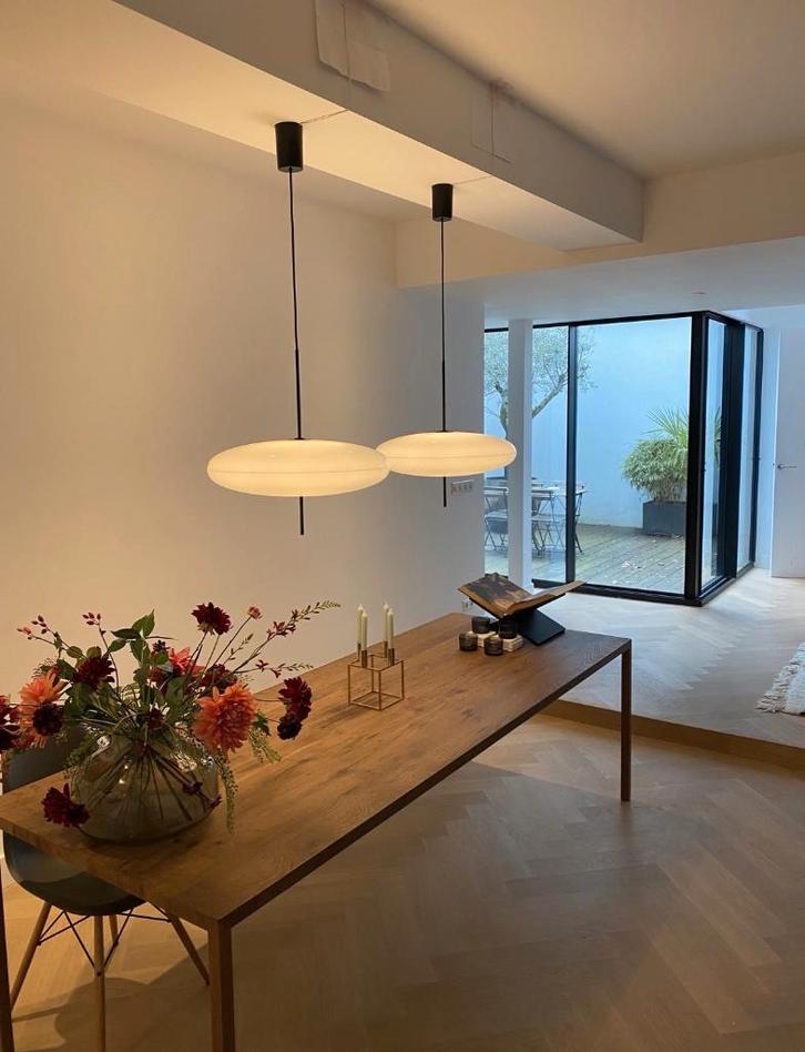 MDF Italia Tense Wood eettafel, Huis en Inrichting, Tafels | Eettafels, Zo goed als nieuw, 50 tot 100 cm, 200 cm of meer, Vijf personen of meer