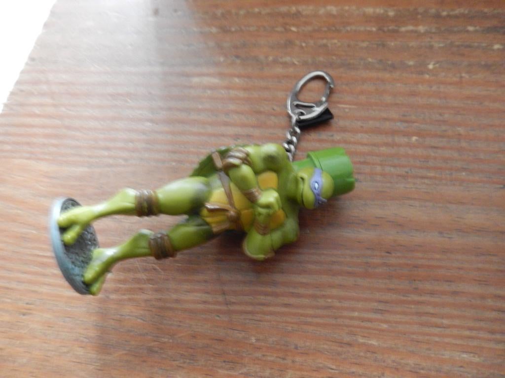 Turtle zaklampje/sleutelhanger (zgan), Verzamelen, Ophalen, Zo goed als nieuw