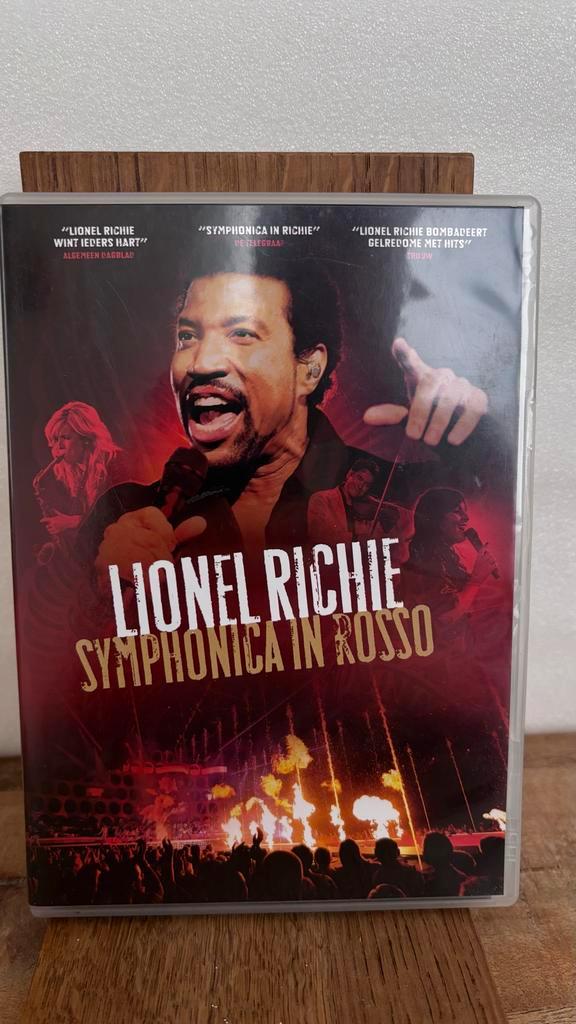 Lionel Richie - Symphonica in Rosso DVD, Cd's en Dvd's, Dvd's | Muziek en Concerten, Zo goed als nieuw, Muziek en Concerten, Alle leeftijden