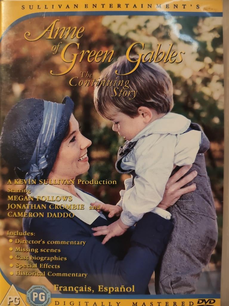 Anne of Green Gables: The Continuing Story Dvd, Vanaf 6 jaar, Ophalen of Verzenden, Gebruikt, Historisch of Kostuumdrama