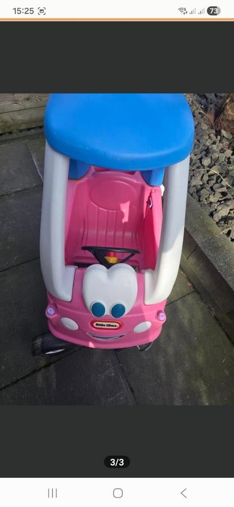 Leuke roze Little Tikes loopauto!, Ophalen of Verzenden, Gebruikt